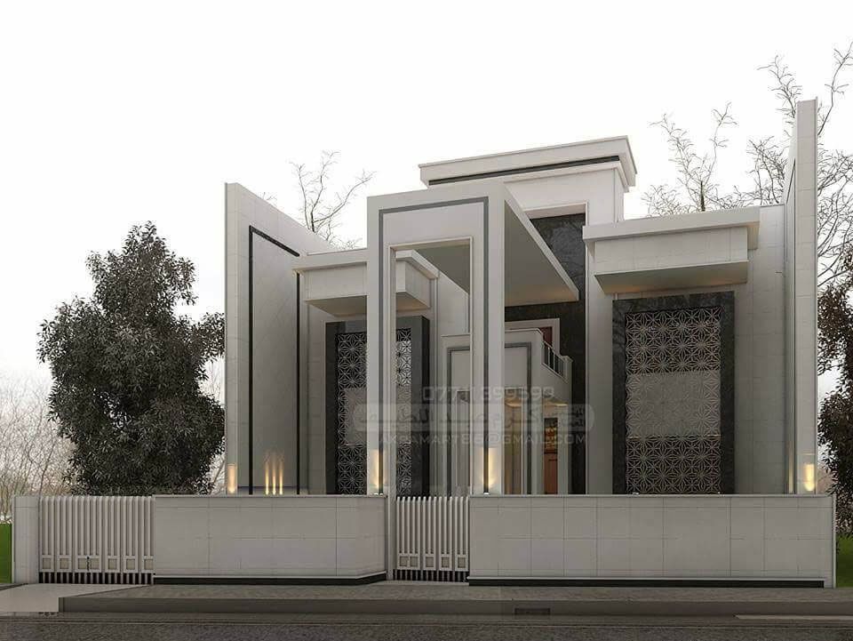 طراحی نمای ویلایی01